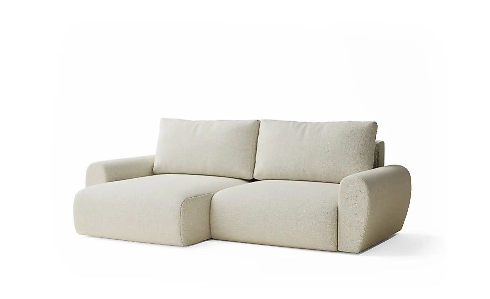 Ecksofa  Numba ¦ creme ¦ Maße (cm): B: 253 H: 88 Polstermöbel > Sofas > 3-S günstig online kaufen
