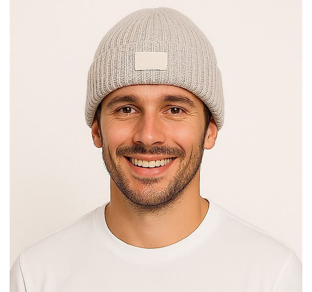 Jack & Jones Beanie JACHAKKAI – Strickmütze mit hohem Baumwollanteil, Rippe günstig online kaufen
