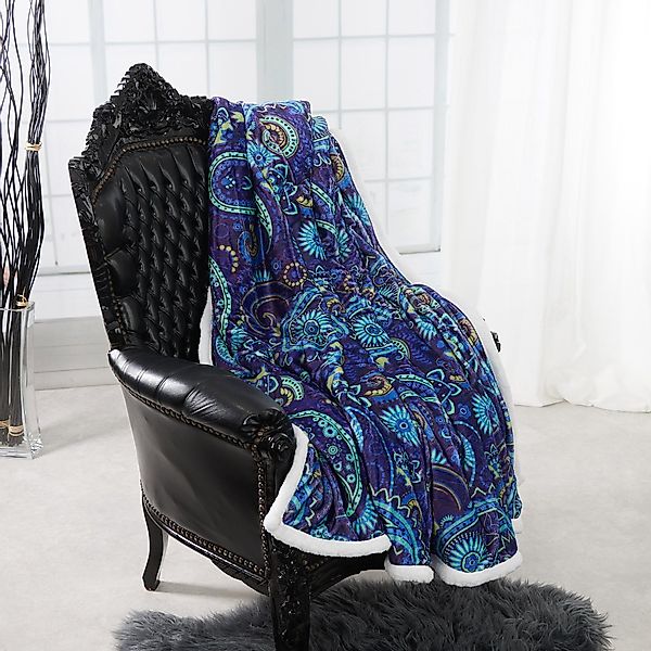 Wohndecke Paisley, HOME DREAM, 150 x günstig online kaufen