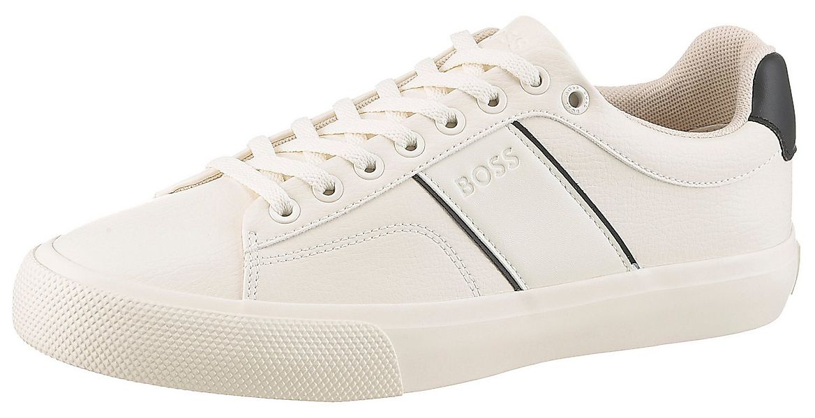 BOSS Aiden Sneaker, Freizeitschuh, Halbschuh, Schnürschuh im monochromem Lo günstig online kaufen