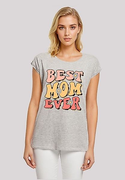 F4NT4STIC T-Shirt "Muttertag best mom ever Retro Blumenmuster", Premium Qua günstig online kaufen
