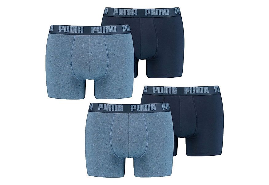 PUMA BODYWEAR Boxershorts Basic (3-St) elastischer Logo-Bund, Baumwollmix, günstig online kaufen
