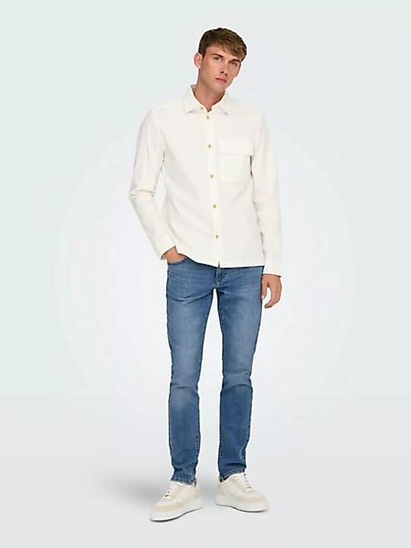 ONLY & SONS Slim-fit-Jeans Bequeme Slim Fit Jeans mit Superstretch-Denim ON günstig online kaufen