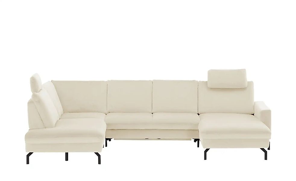 meinSofa Wohnlandschaft  Grace ¦ creme ¦ Maße (cm): B: 332 H: 89 T: 220.0 P günstig online kaufen