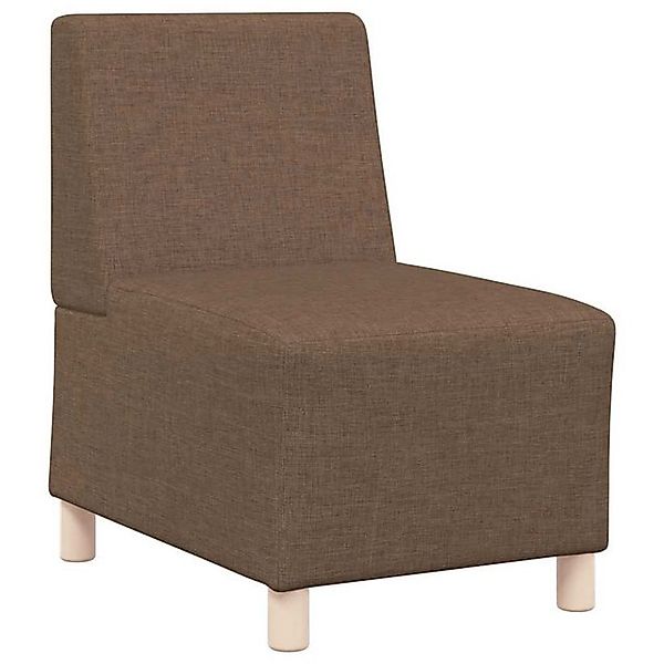 vidaXL Sofa Sessel Braun 55 cm Stoff günstig online kaufen