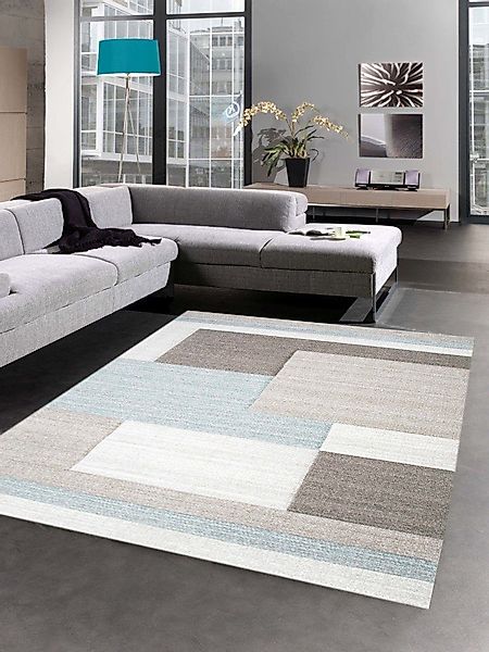 Carpetia Teppich Moderner Teppich Kurzflor Wohnzimmerteppich günstig online kaufen