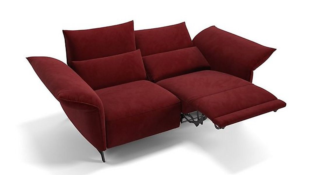 Sofanella 2-Sitzer Stoff CUNEO, Relaxsofa, Designsofa, Designer Couch, Ital günstig online kaufen