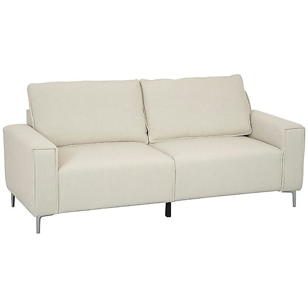 HOMCOM 3-Sitzer Dick Gepolstert Couch mit günstig online kaufen