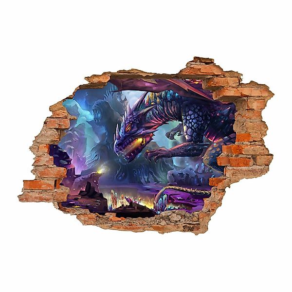 nikima Wandtattoo 097 Wandtattoo Drache Fantasy günstig online kaufen