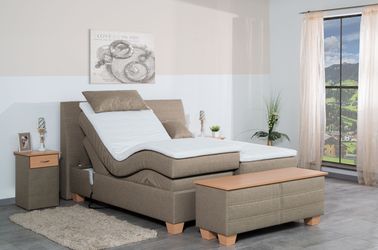 Meisterbetten Boxspringbett Syma (mit Motor, 7-Zonen günstig online kaufen