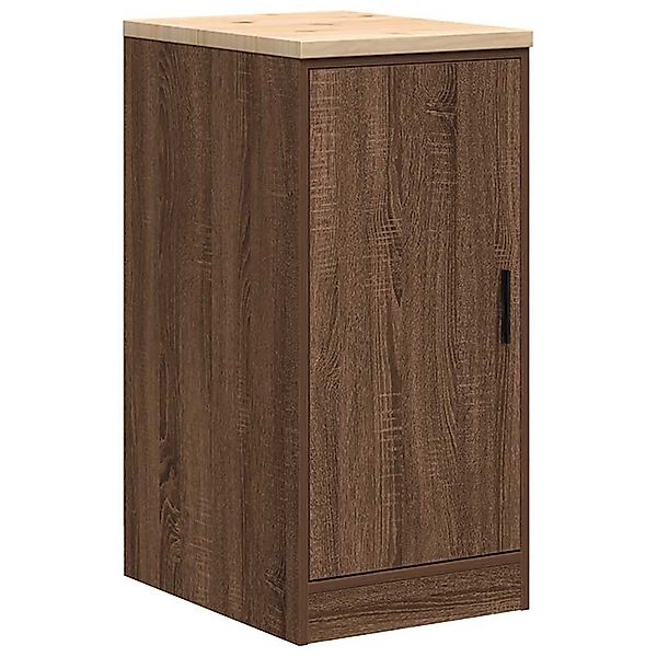 vidaXL Schrankmodule Garagen-Aufbewahrungsschrank 40x51x85 cm Massivholz günstig online kaufen