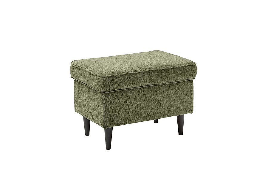 freiraum Fußhocker OSKAR, in olive, Stoffbezug, weich, 100% Polyester - 63x günstig online kaufen