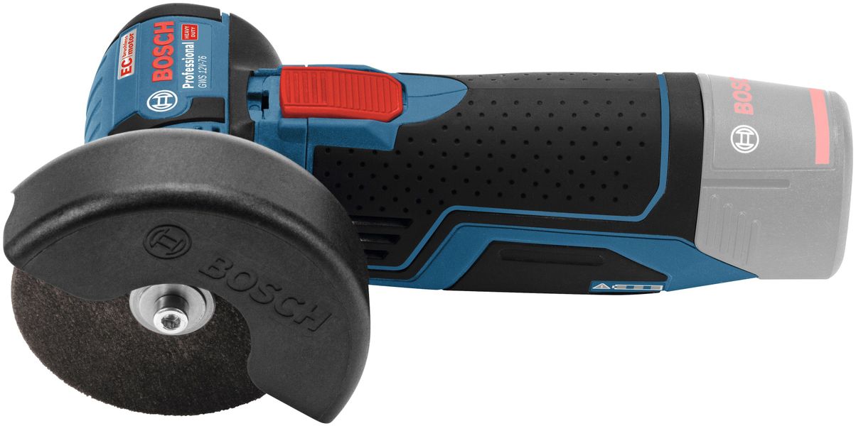 Bosch Professional Akku-Winkelschleifer GWS 12 V - 76 Solo mit 3 x Tennsche günstig online kaufen