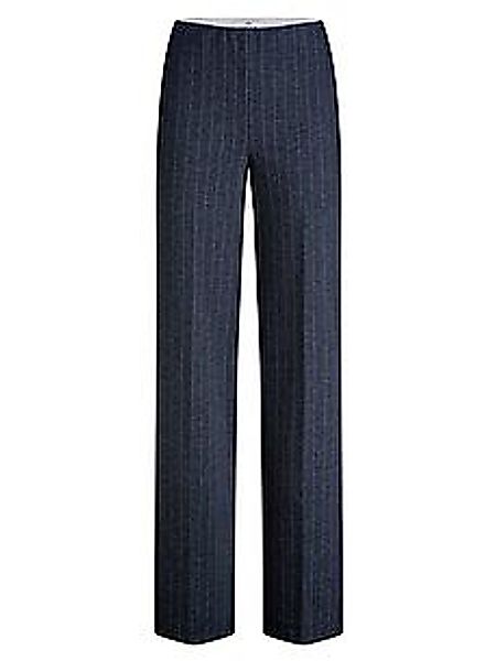 Wide Fit-Jersey-Hose Peter Hahn blau günstig online kaufen