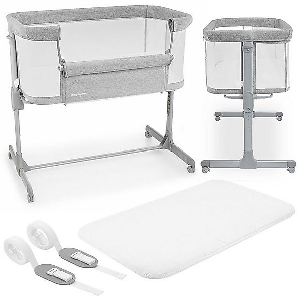 Moby-System Beistellbett Baby-Beistellbett LUNA 3in1 - Ideal für Neugeboren günstig online kaufen