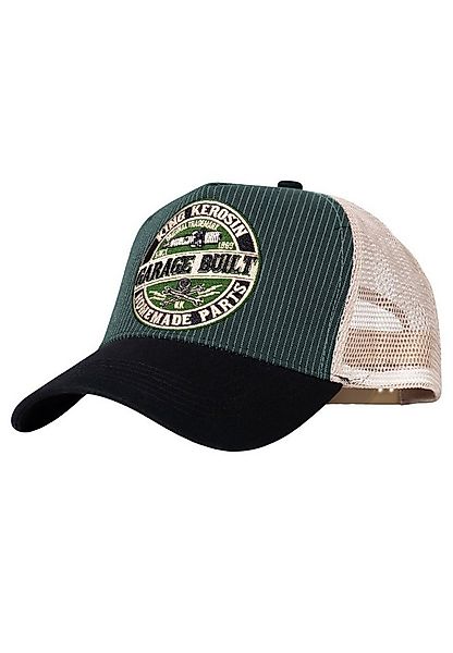 KingKerosin Trucker Cap Garage Built (1-St) im Nadelstreifen-Design günstig online kaufen