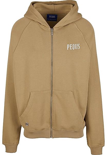 PEQUS Sweatjacke PEQUS PEQUS Back Logo Zip-Hoodie günstig online kaufen
