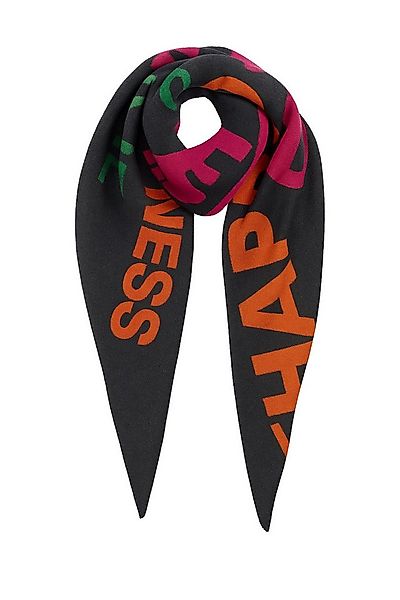 Faera Modeschal Positive Vibes Smiley, (1-St), 9431 in Schwarz günstig online kaufen