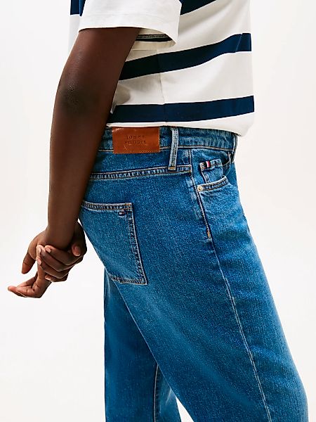 Tommy Hilfiger Curve Bootcut-Jeans "CRV DNM FLO BOOTCUT RW" günstig online kaufen
