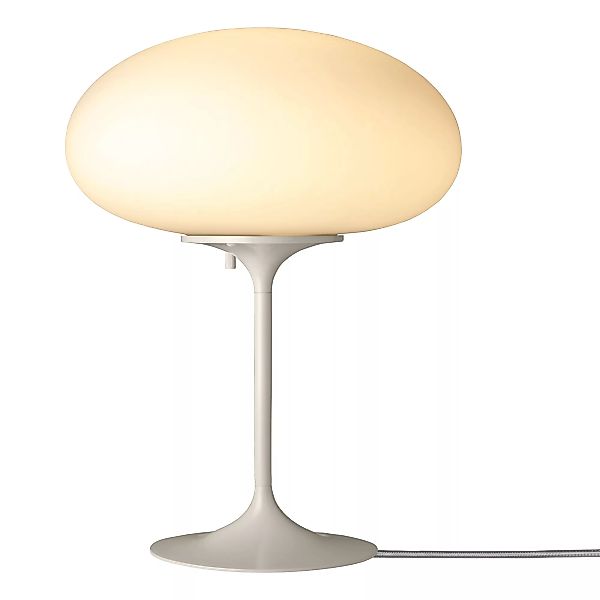 Gubi - Stemlite Tischleuchte H 42cm - weiß/Schirm Milchglas HxØ 17x32cm/Sto günstig online kaufen