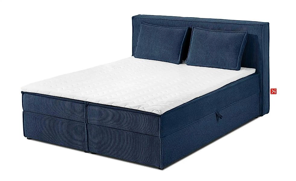KONSIMO Boxbett   ¦ blau ¦ Maße (cm): B: 145 H: 95 Betten > Polsterbetten - günstig online kaufen