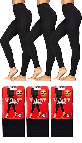 Markenwarenshop-Style Thermoleggings 3er Set Damen Thermo günstig online kaufen