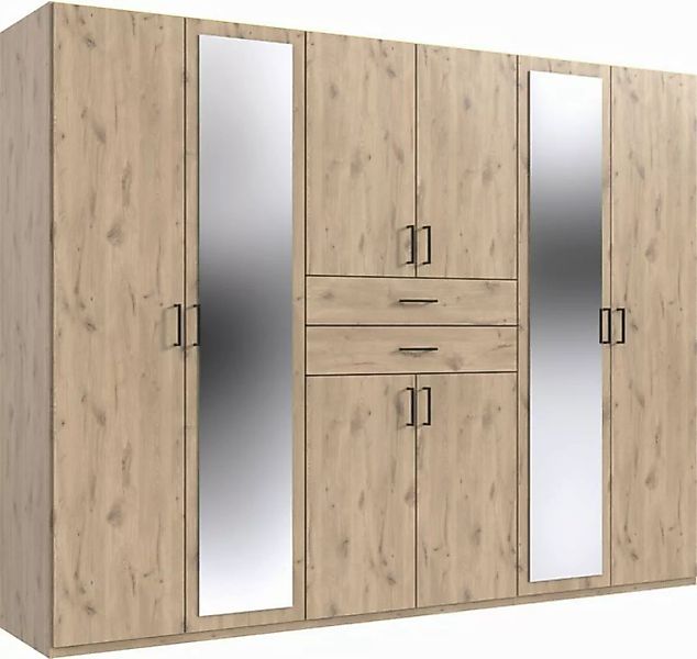 freiraum Drehtürenschrank Dillingen in VIKING OAK NACHBILDUNG - 270x208x58c günstig online kaufen