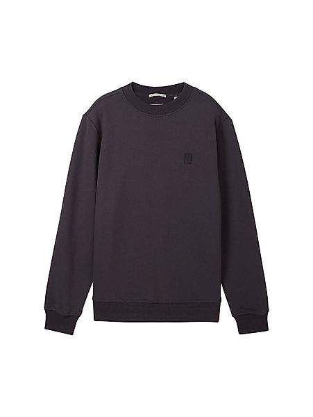 TOM TAILOR Sweatshirt mit Logo-Badge günstig online kaufen