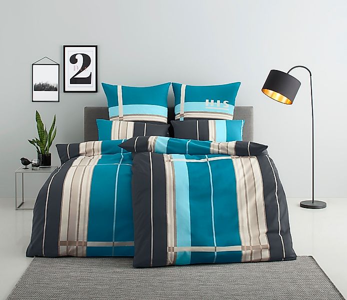 H.I.S Bettwäsche "Golfi in Gr. 135x200 oder 155x220 cm" 2 Stk. Bettwäsche a günstig online kaufen