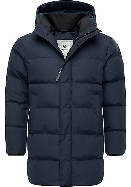 Ragwear Wintermantel "Nortday", Wasserdichter Winter Steppmantel mit Kapuze günstig online kaufen