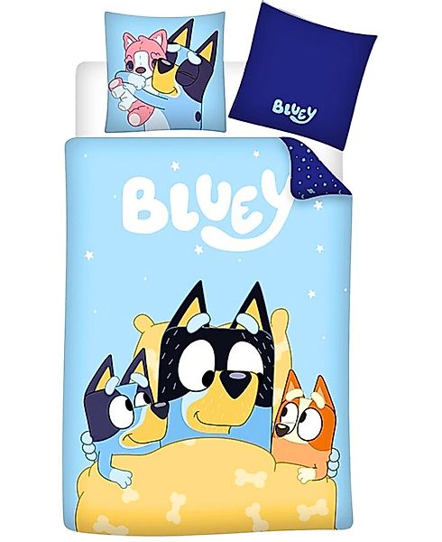 Bluey Kinderbettwäsche, Baumwolle, 2 teilig, Kinder günstig online kaufen