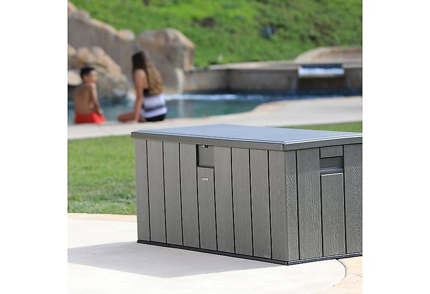 Lifetime Kissenbox Premium Wood, 570 Liter günstig online kaufen