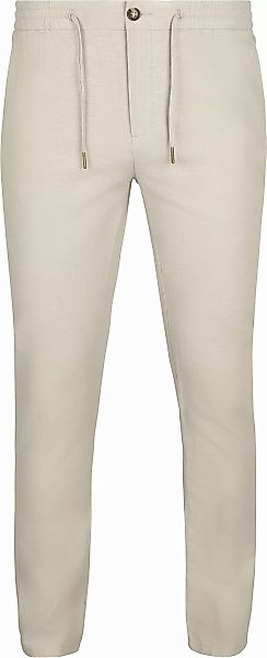 Scotch and Soda Chino Warren Leinen Greige - Größe W 32 - L 32 günstig online kaufen