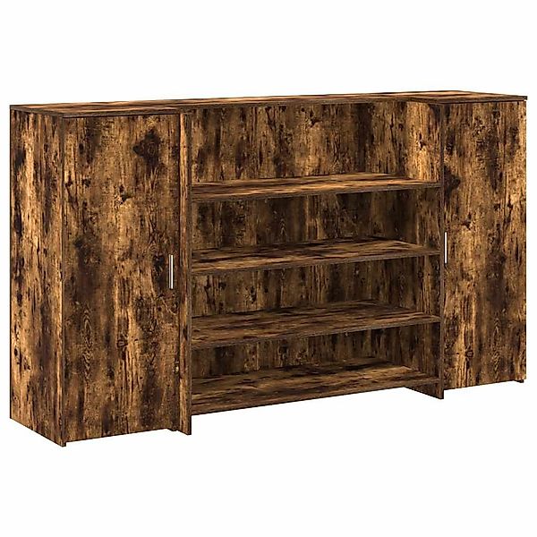 vidaXL Schreibtisch Empfangstheke Räuchereiche 180x50x103,5 cm günstig online kaufen