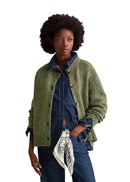 Marc O'Polo DENIM Cardigan relaxed aus kuschligem Schurwolle-Alpakawolle-Mi günstig online kaufen