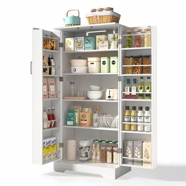 MODFU Sideboard Moderner Buffetschrank,mit Türen (Multifunktionaler günstig online kaufen