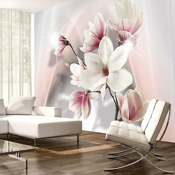 Fototapete - White magnolias günstig online kaufen