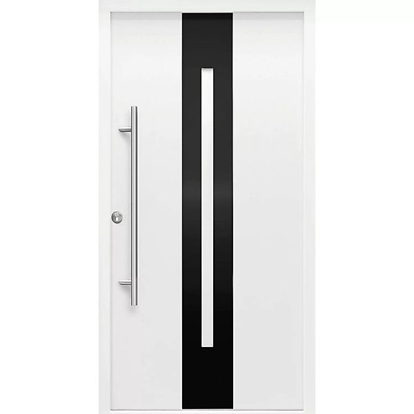 Splendoor Haustür ThermoSpace Prime Dublin Weiß 210 cm x 100 cm Anschlag L günstig online kaufen