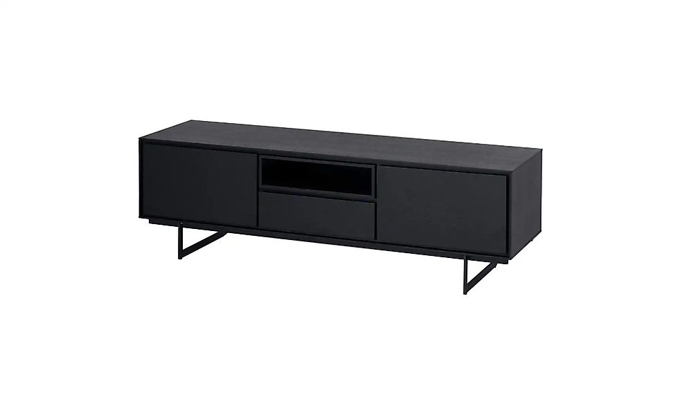 Furnhouse Lowboard   ¦ schwarz ¦ Maße (cm): B: 160 H: 50 Kommoden & Sideboa günstig online kaufen