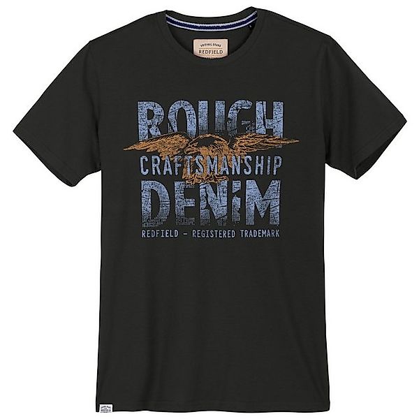 redfield Rundhalsshirt Redfield Übergrößen T-Shirt Rough günstig online kaufen