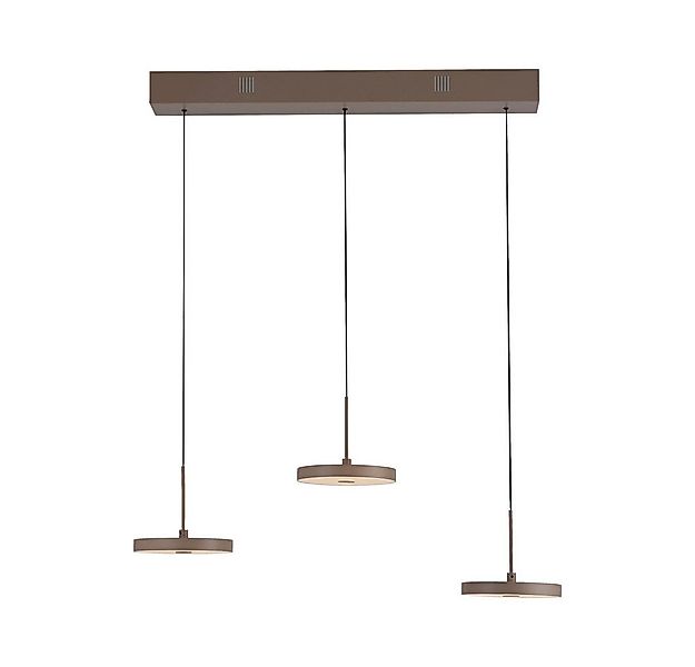 JUST LIGHT LED Pendelleuchte LED Pendellampe Plata, Dimmbar, 3x LED Board 6 günstig online kaufen