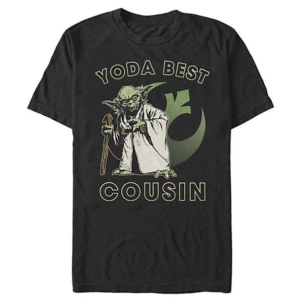 Star Wars - Yoda Best Cousin - Familie - Männer T-Shirt günstig online kaufen