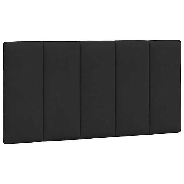 vidaXL Kopfteil-Kissen Hanko Schwarz 100 cm Samt 374657 günstig online kaufen