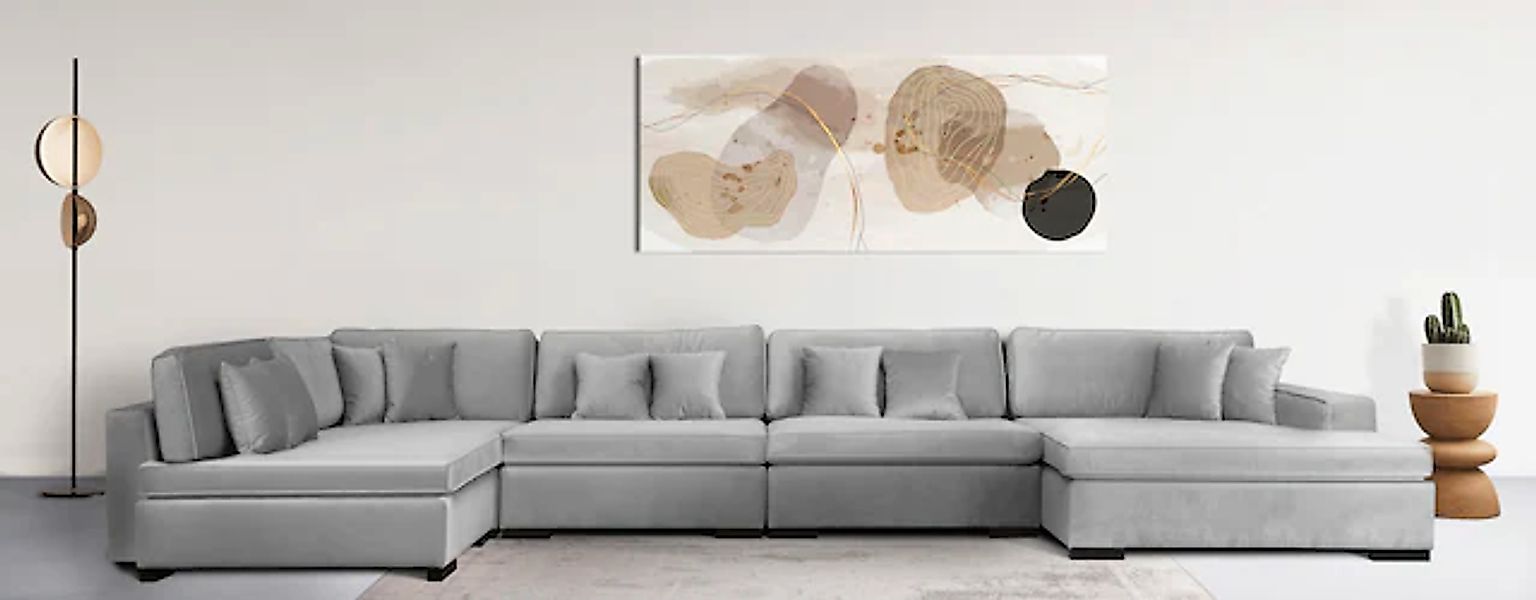 Guido Maria Kretschmer Home&Living Wohnlandschaft »Skara XXL U-Form«, Loung günstig online kaufen