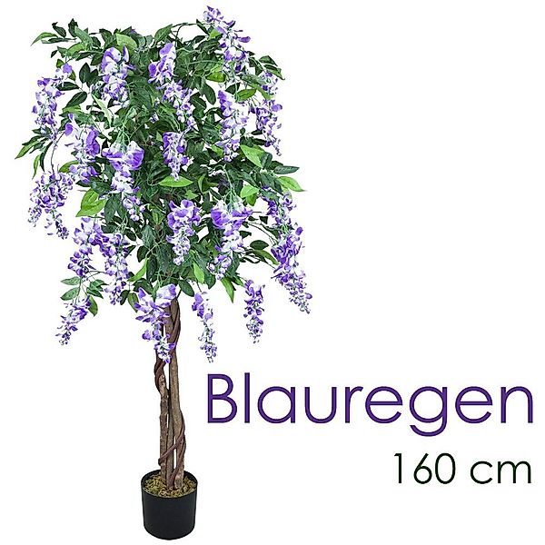 Kunstbaum Blauregen Glyzinie Wisteria Künstliche Pflanze günstig online kaufen