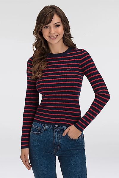 Levis Strickpullover "RIB SWEATER", mit Batwing Logo günstig online kaufen