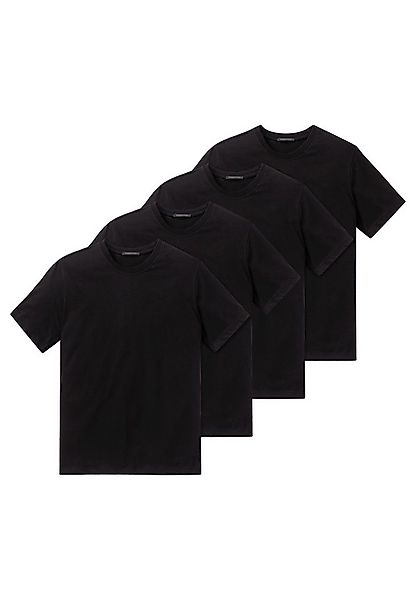 Schiesser Unterhemd 4er Pack American (Spar-Set, 4-St) Unterhemd / Shirt Ku günstig online kaufen