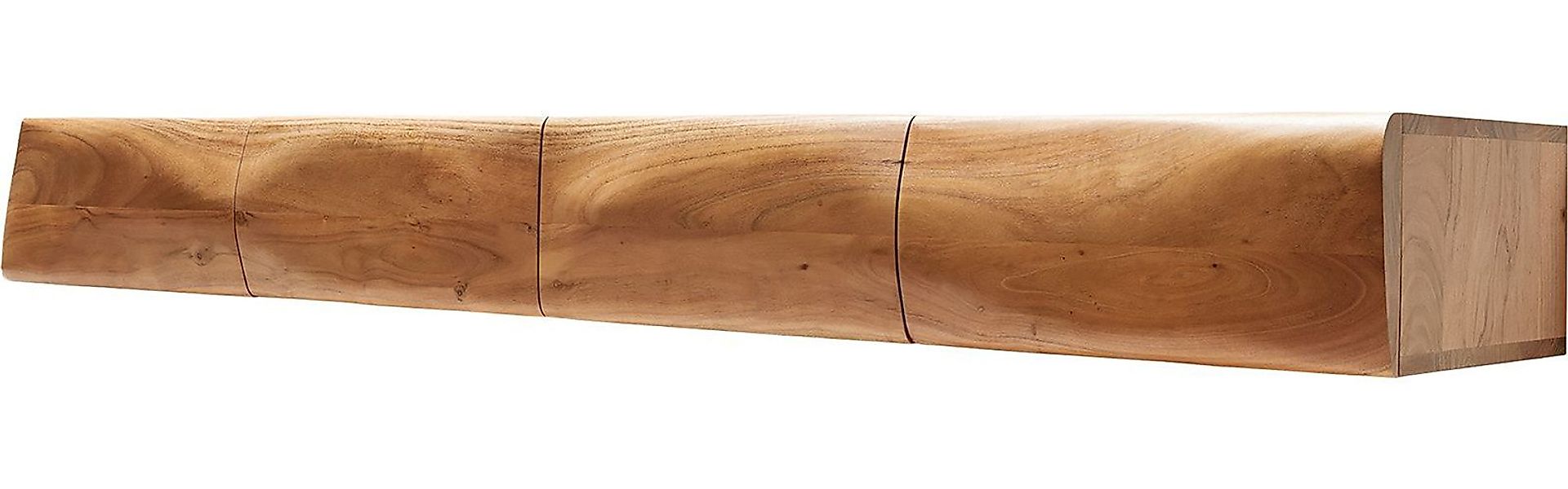 DELIFE Lowboard New, Live-Edge Akazie Natur günstig online kaufen