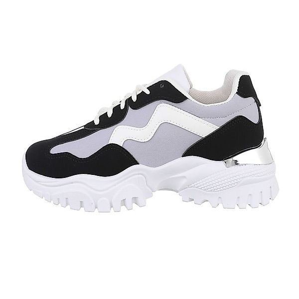 Ital-Design Damen Low-Top Freizeit Sneaker Flach günstig online kaufen