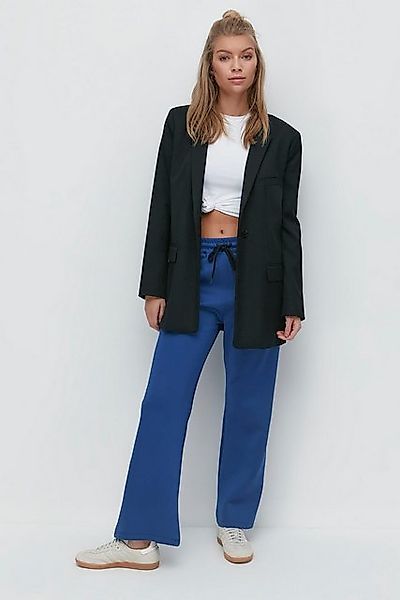 C&CITY Pyjamahose Jogginghose mit weitem Bein 804 Grau günstig online kaufen